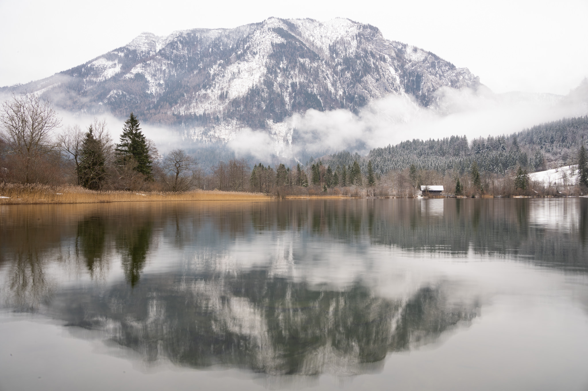 Winter walk at Lunzer See 4