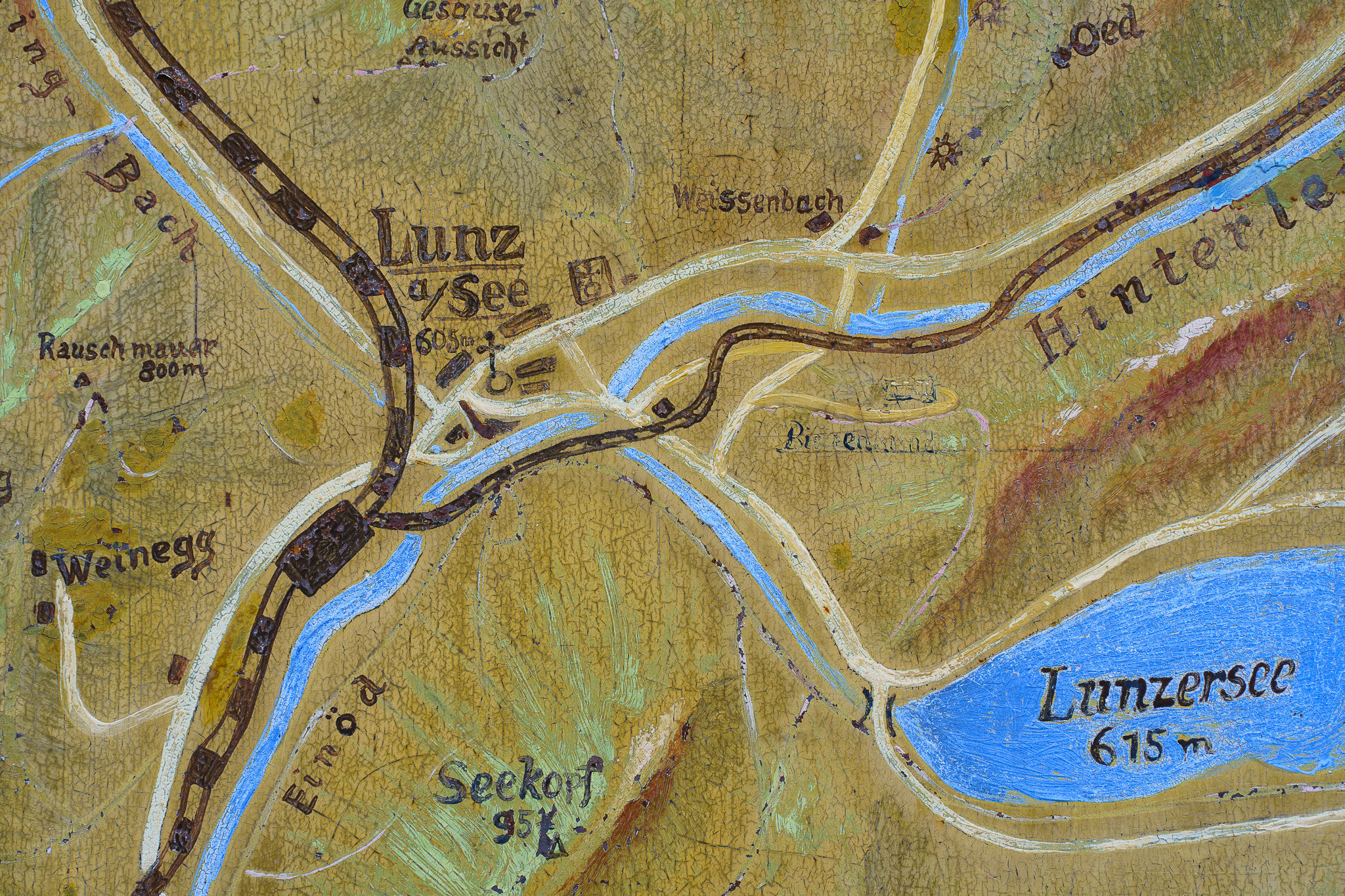 Lunz am See - Historic map