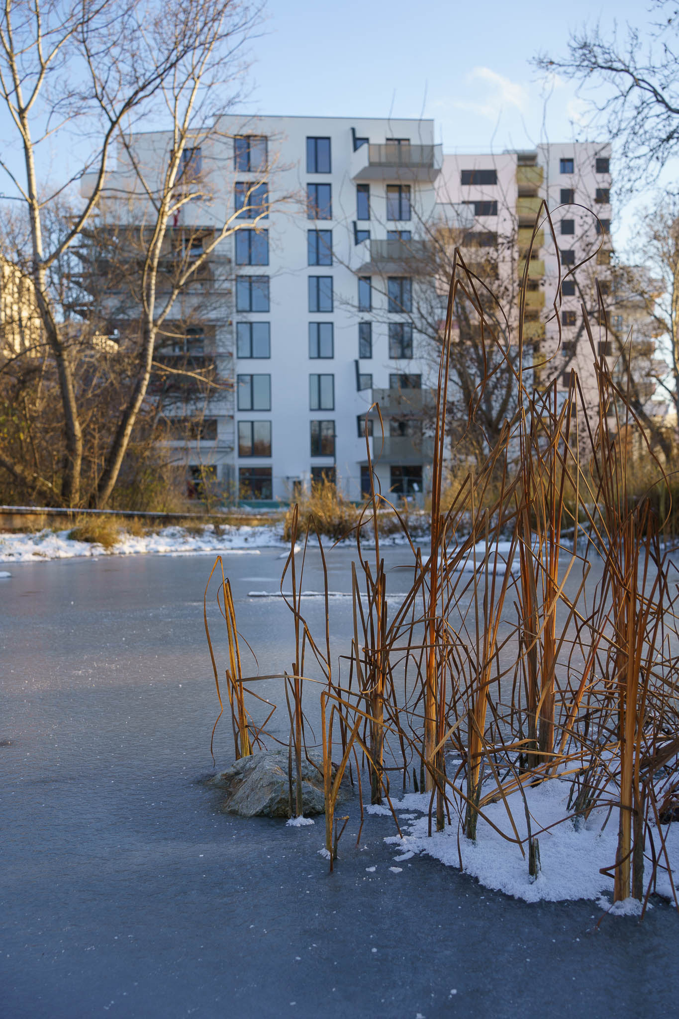 "Grätzl im Wandel" - Nordbahnhof in winter