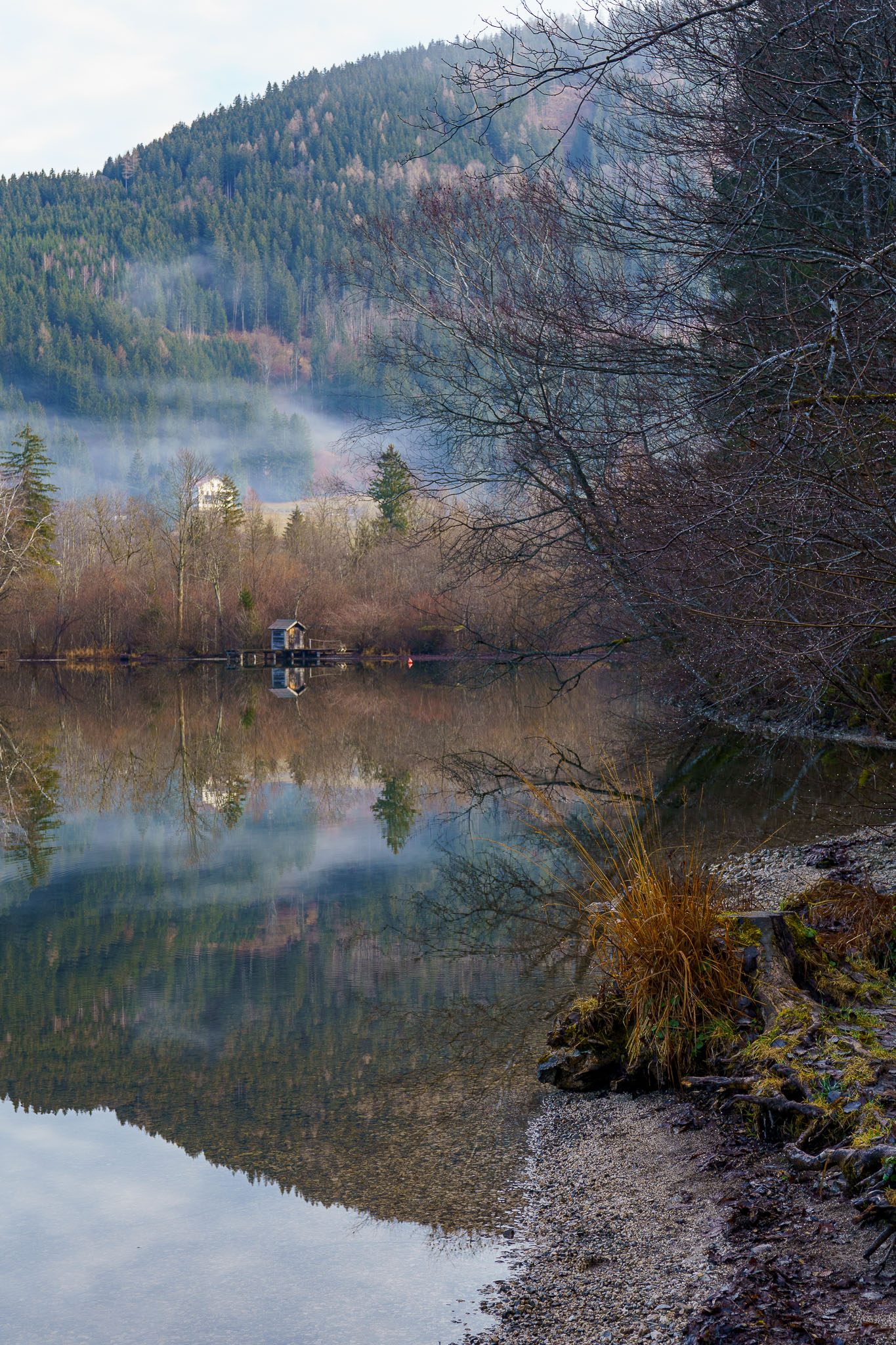 Lunzer See - New Year's Day 2023